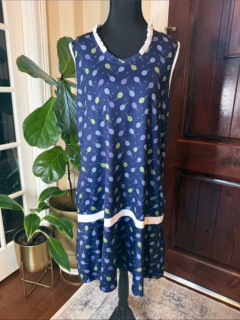 Lillie Green Women’s Tennis, Racquetball, Pickleball, Dress Size XL